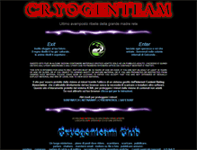 Tablet Screenshot of cryogenteam.com